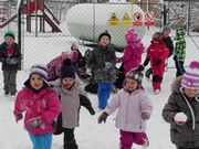 Užíváme si sněhové nadílky